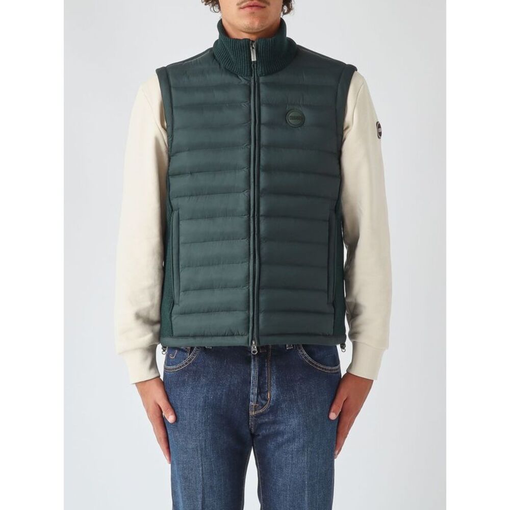 Colmar Men Colmar Men's Quilted Polyester Padded Gilet With Turtleneck